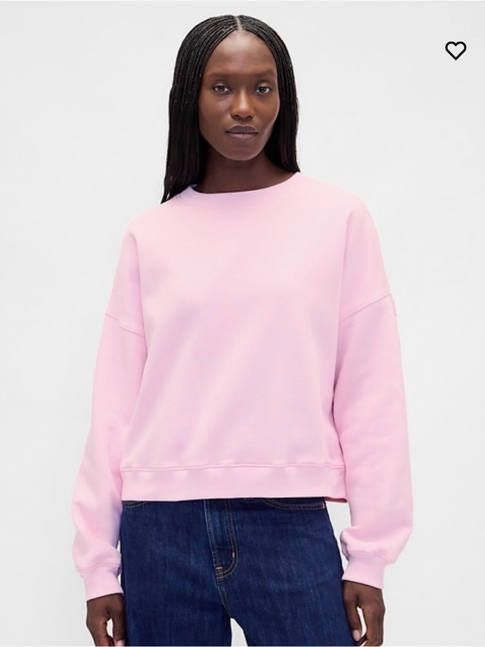VintageSoft Wedge Crewneck Sweatshirt